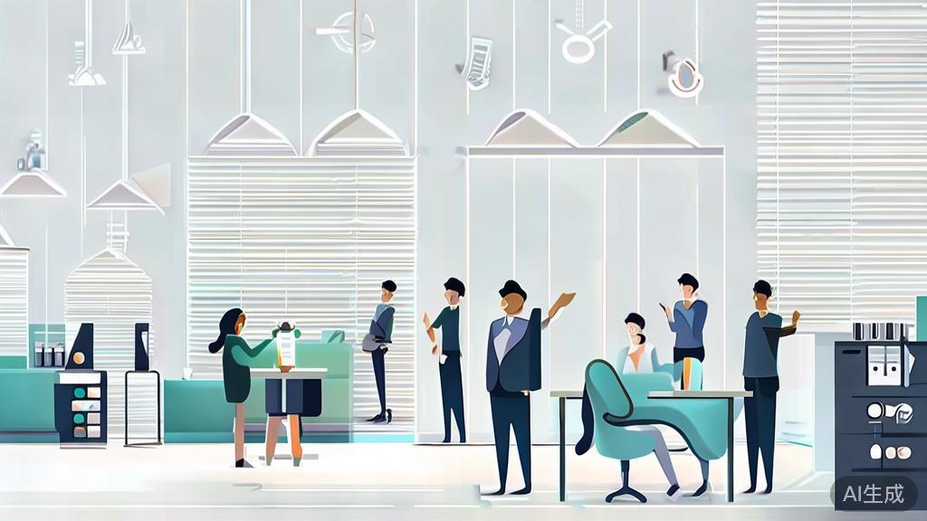High-quality business illustration regarding entrepreneurship, minimal flat design