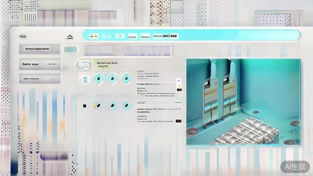 "High-quality business illustration of Scene Creator tool, minimal flat design"