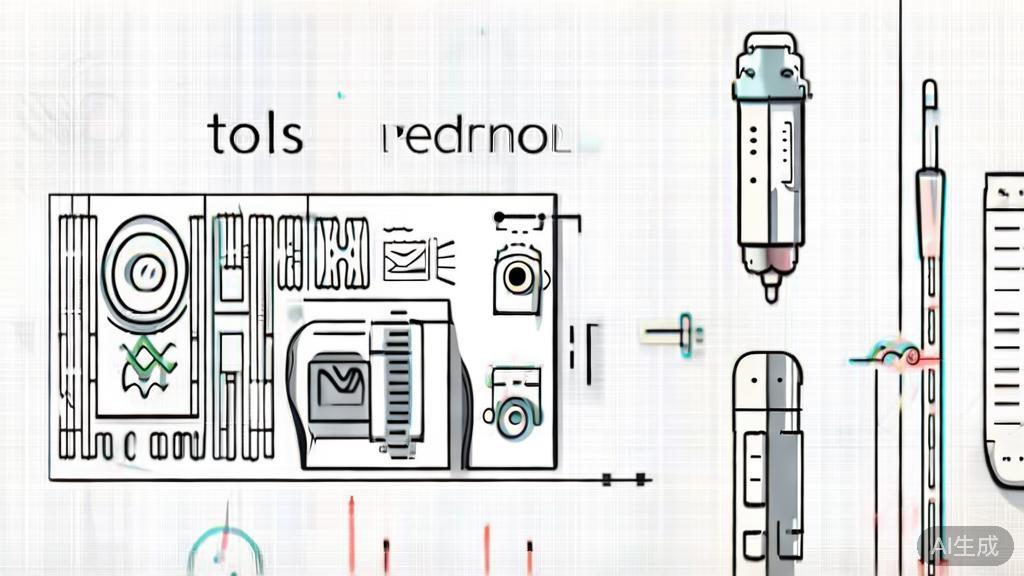 "High-quality business illustration comparing AI tools and traditional methods, minimal flat design"
