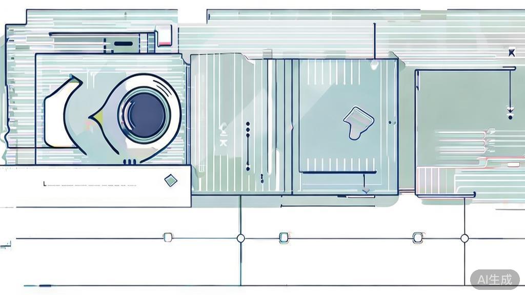 "High-quality business illustration regarding video production, minimal flat design"