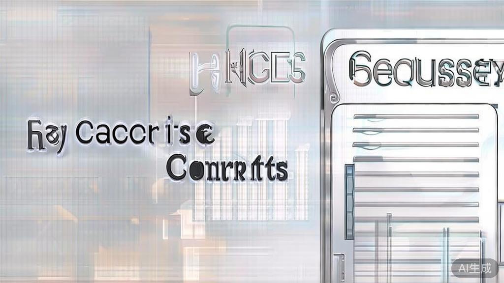 "High-quality business illustration regarding franchise contracts, highlighting key clauses, minimalist design"