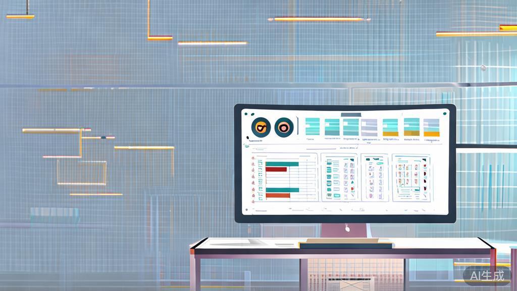 High-quality business illustration regarding data analysis, minimal flat design