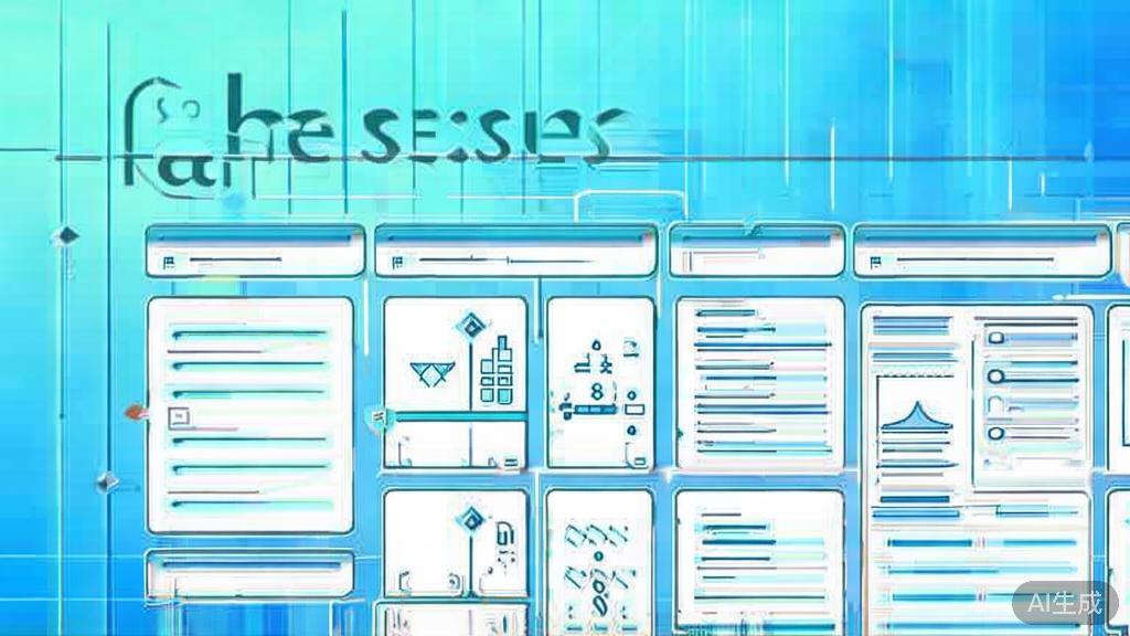 Flat vector illustration of data integration use cases, dashboard style, soft blue gradient