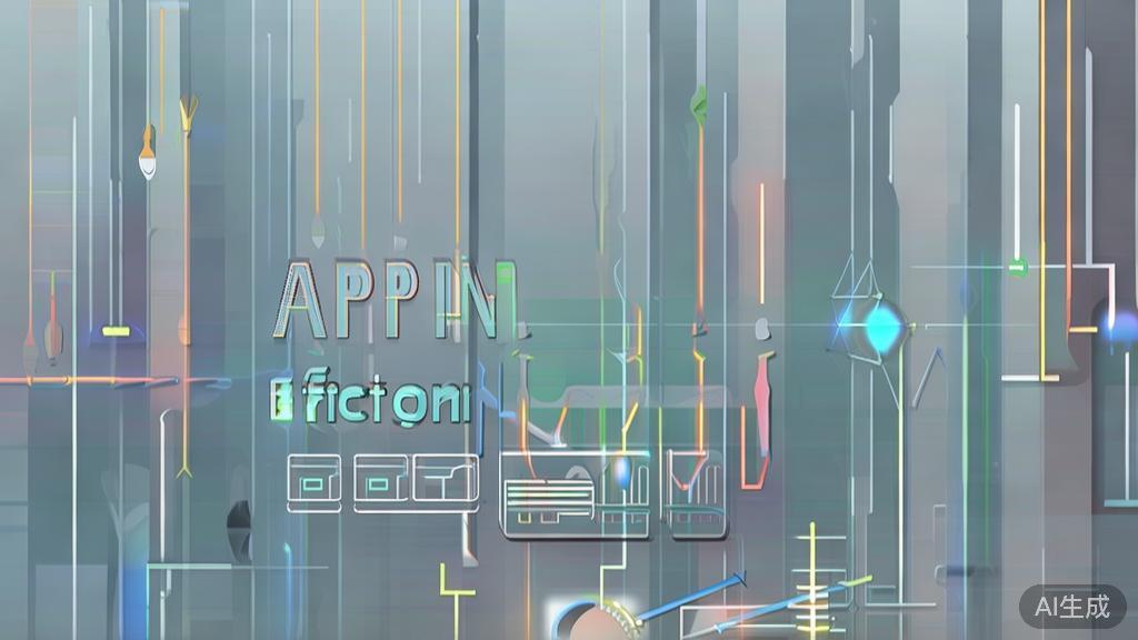 "High-quality business illustration regarding API efficiency, minimal flat design"