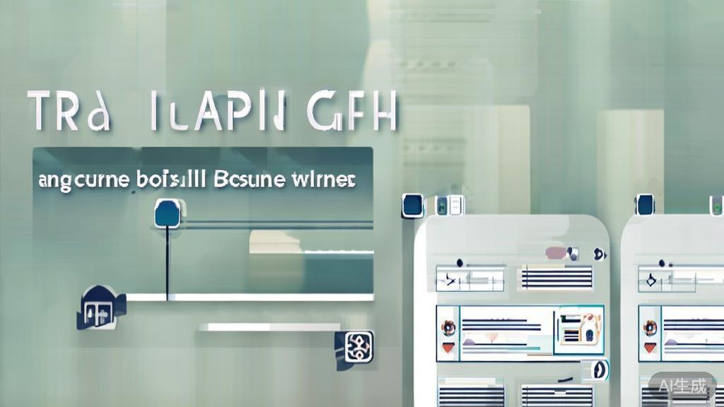 High-quality business illustration regarding traditional API, minimal flat design