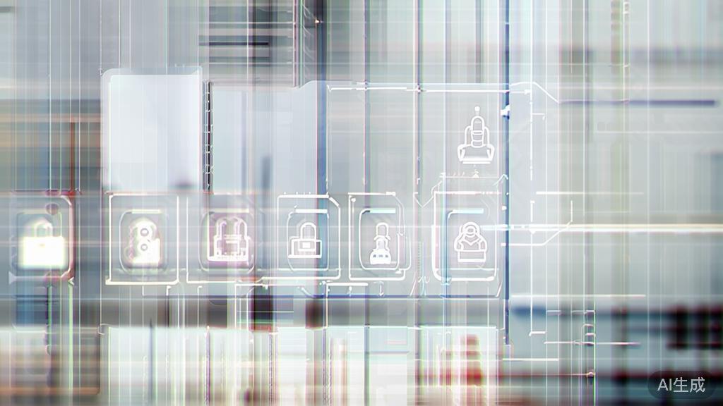 "High-quality business illustration regarding access control and permission management, minimal flat design"