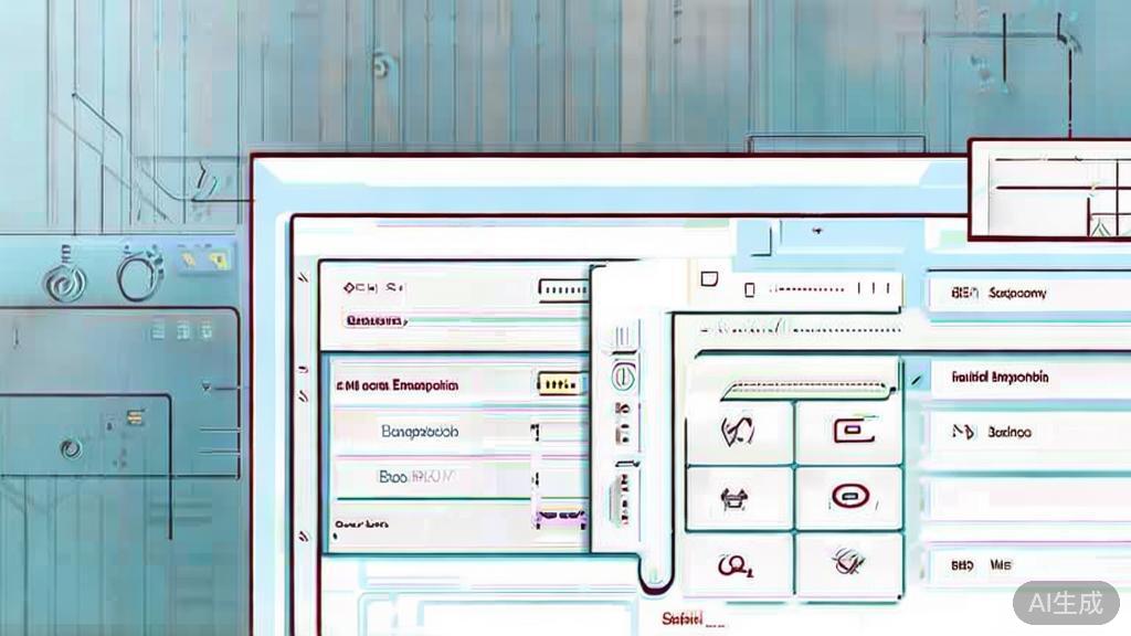 "High-quality business illustration regarding API configuration settings, minimal flat design"