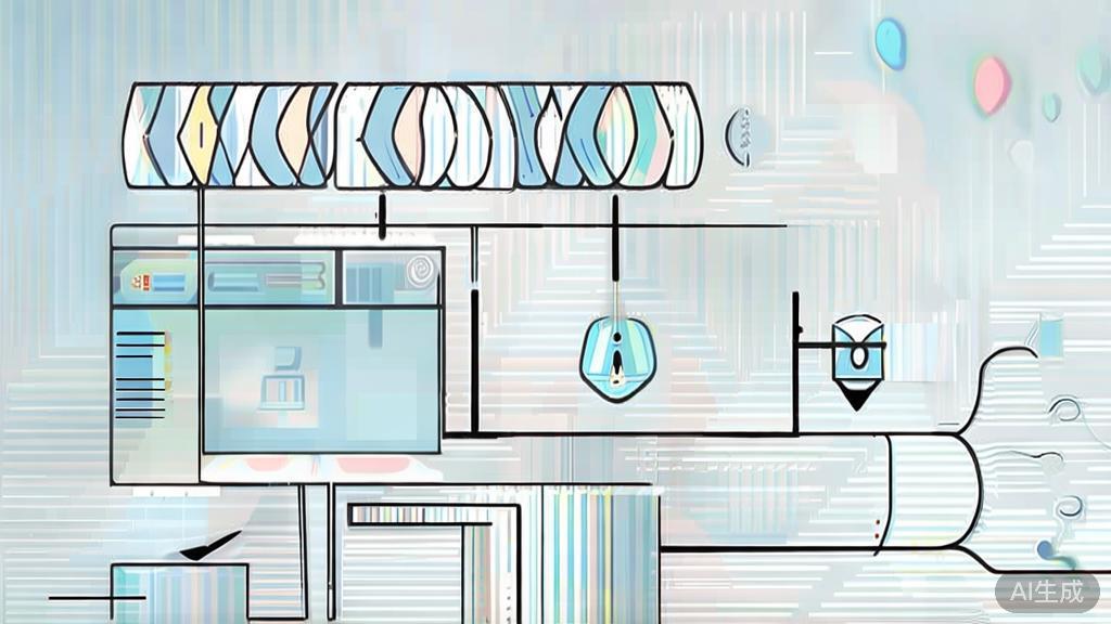 High-quality illustration showing ecommerce data integration using API, minimal flat design
