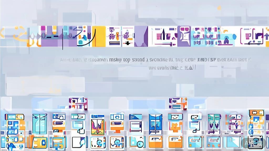 "High-quality business illustration regarding different types of APIs, minimal flat design"
