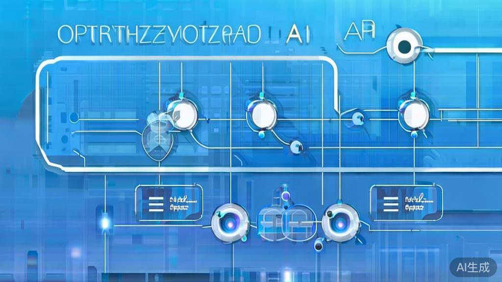 Flat vector illustration of effective API data structure optimization, dashboard style, soft blue gradient