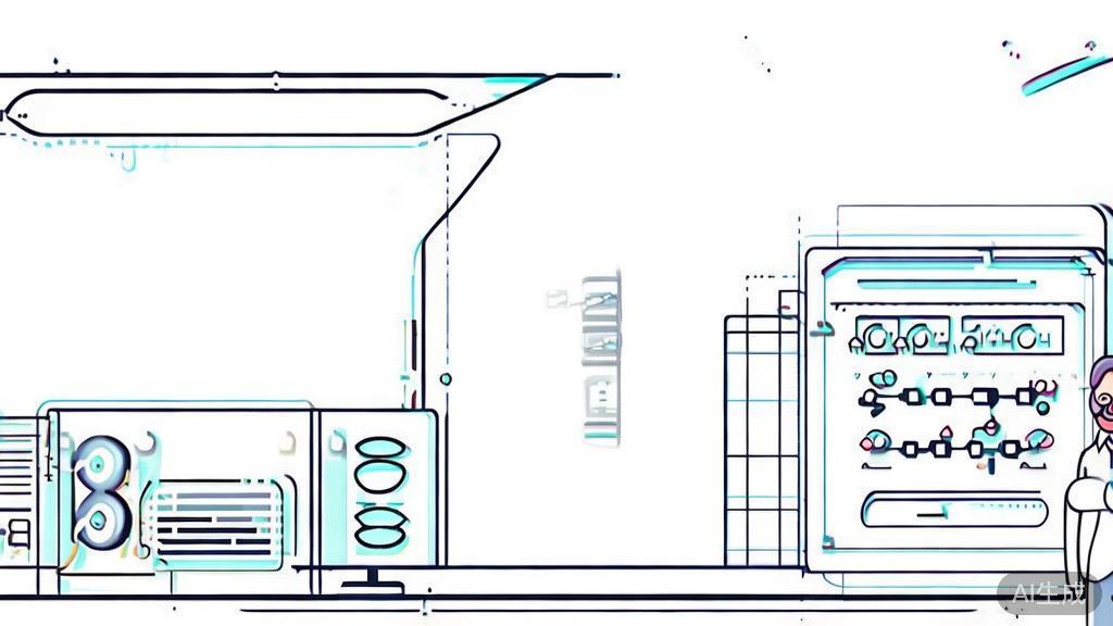 High-quality business illustration regarding API service evaluation, minimal flat design