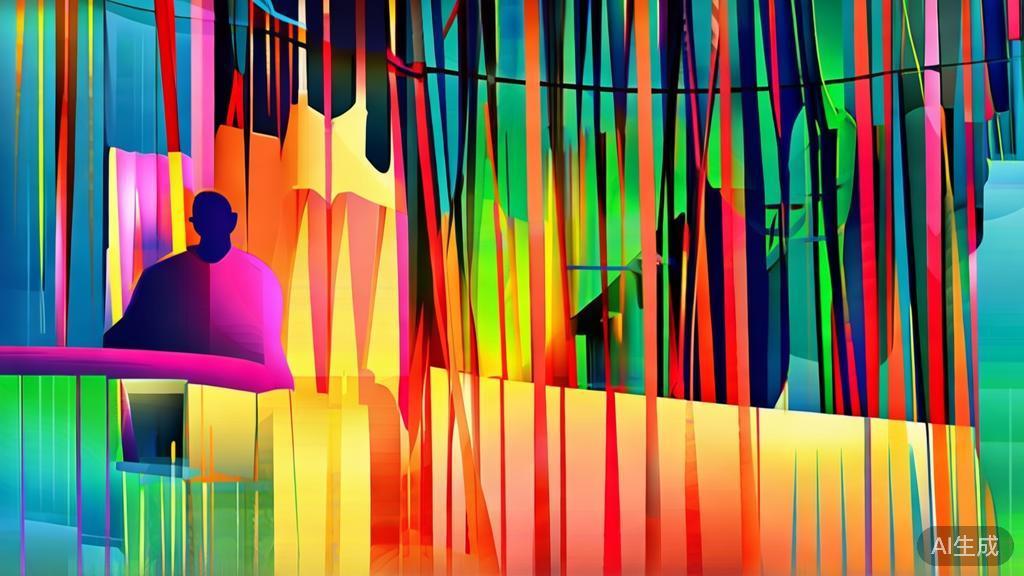 "Minimalist illustration of emotional depth in acting, flat design style, colorful and vibrant"