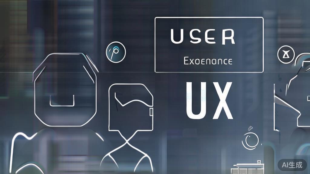 High-quality business illustration regarding user experience, minimal flat design