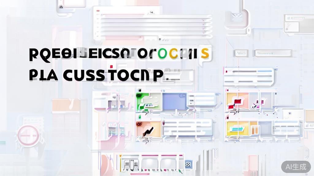 High-quality business illustration regarding AI tool selection, minimal flat design
