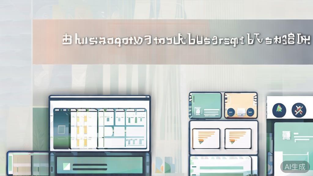"High-quality business illustration regarding task management tools, minimal flat design"