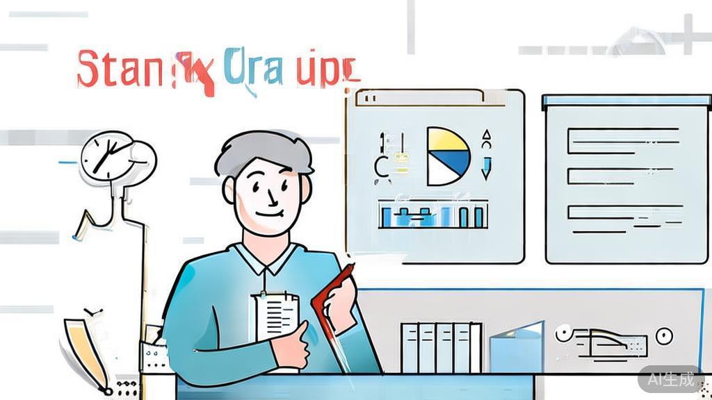 "High-quality business illustration regarding cost control in startups, minimal flat design"