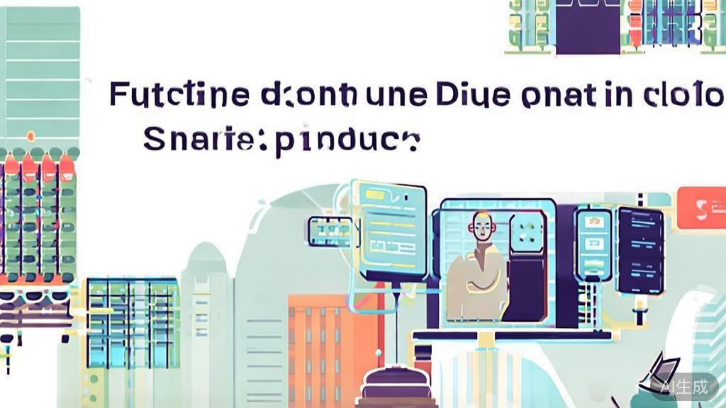 High-quality business illustration regarding the future of AI tools in short drama production, minimal flat design