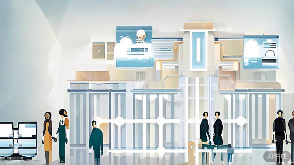 High-quality business illustration regarding service-based business, minimal flat design