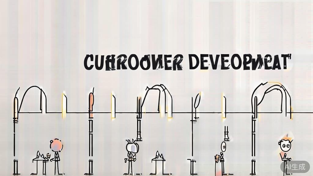 High-quality business illustration about character development in short dramas, minimal flat design