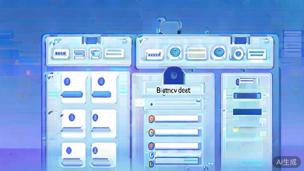 Flat vector illustration of organizing creative ideas, dashboard style, soft blue gradient