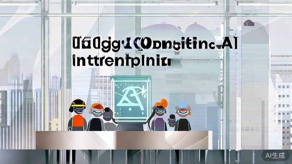 High-quality business illustration regarding legal compliance in AI entrepreneurship, minimal flat design