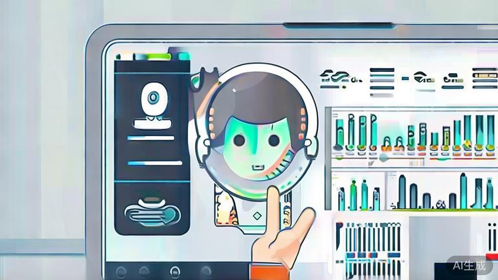 "High-quality business illustration regarding personalized AI services, depicting user customization features, minimal flat design"