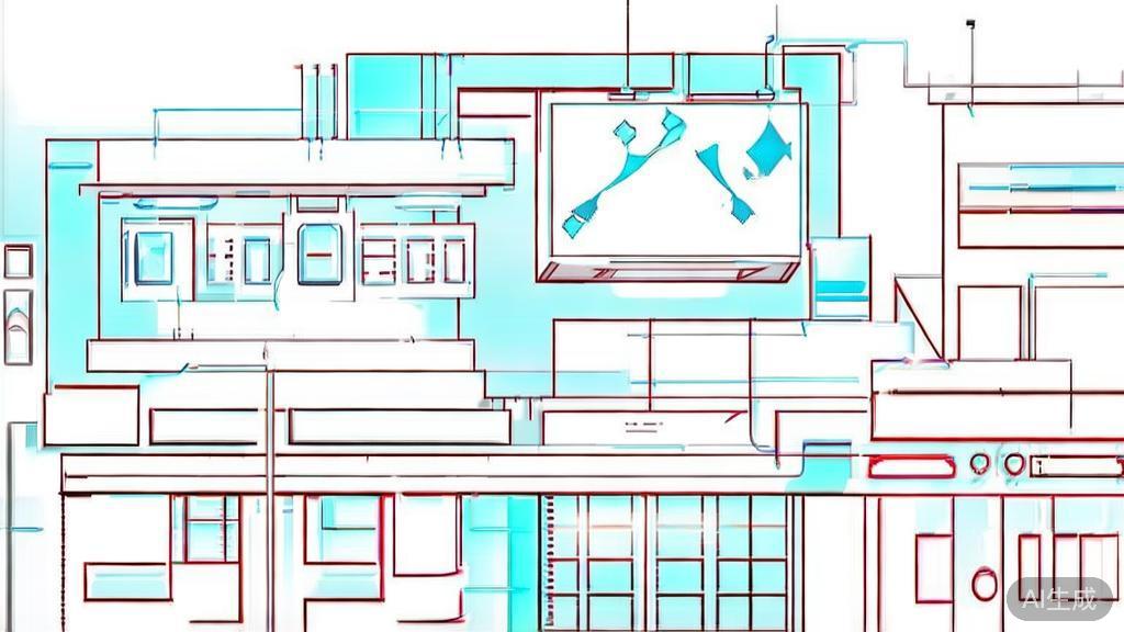 High-quality business illustration regarding AI Token in healthcare, minimal flat design