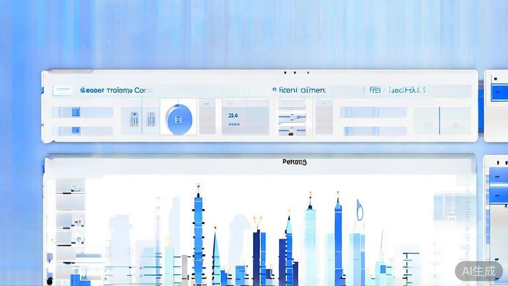 Flat vector illustration of trading fees comparison, dashboard style, soft blue gradient