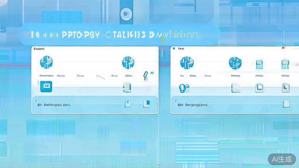 Flat vector illustration of token代理工具 comparison, dashboard style, soft blue gradient
