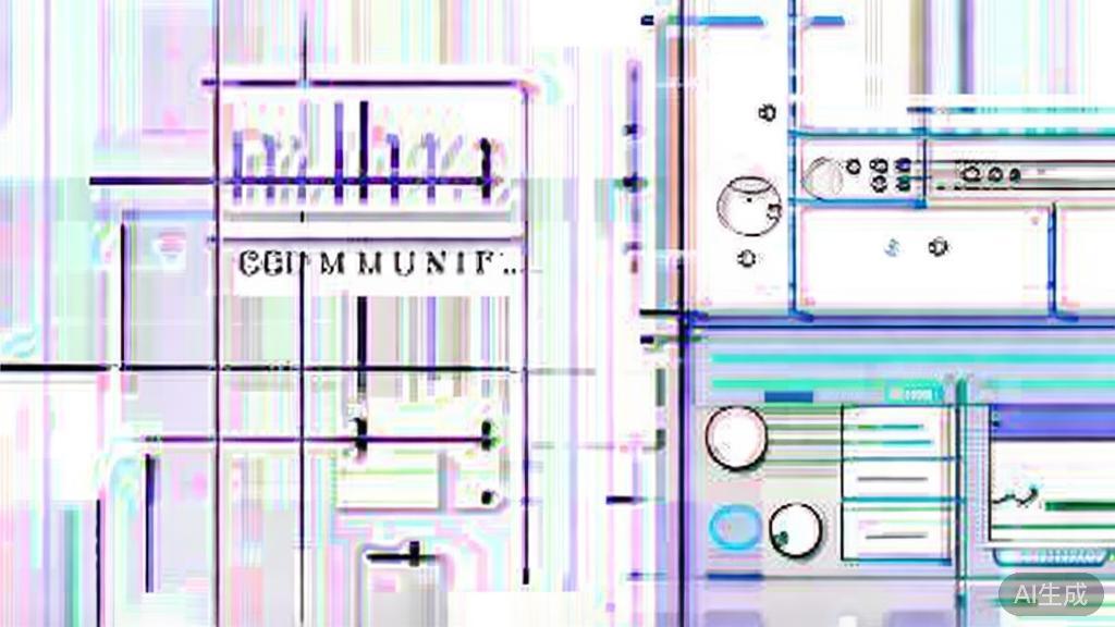 High-quality business illustration regarding community features of Gemini官网, minimal flat design