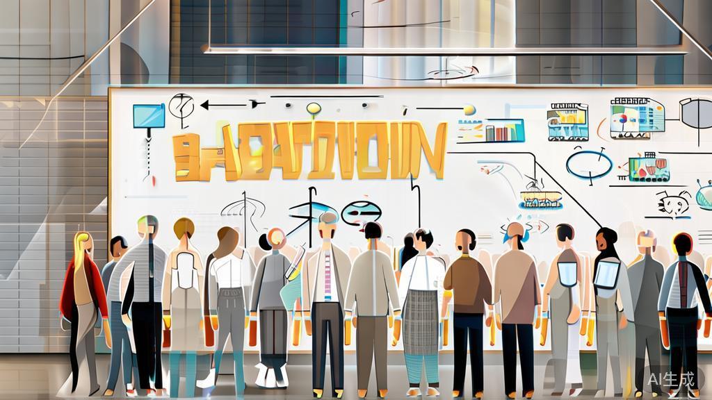 "High-quality business illustration of a brainstorming session using Gptimage-2, minimal flat design"