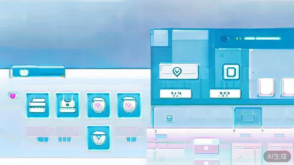 Flat vector illustration of ChatGPT Image2 features, dashboard style, soft blue gradient