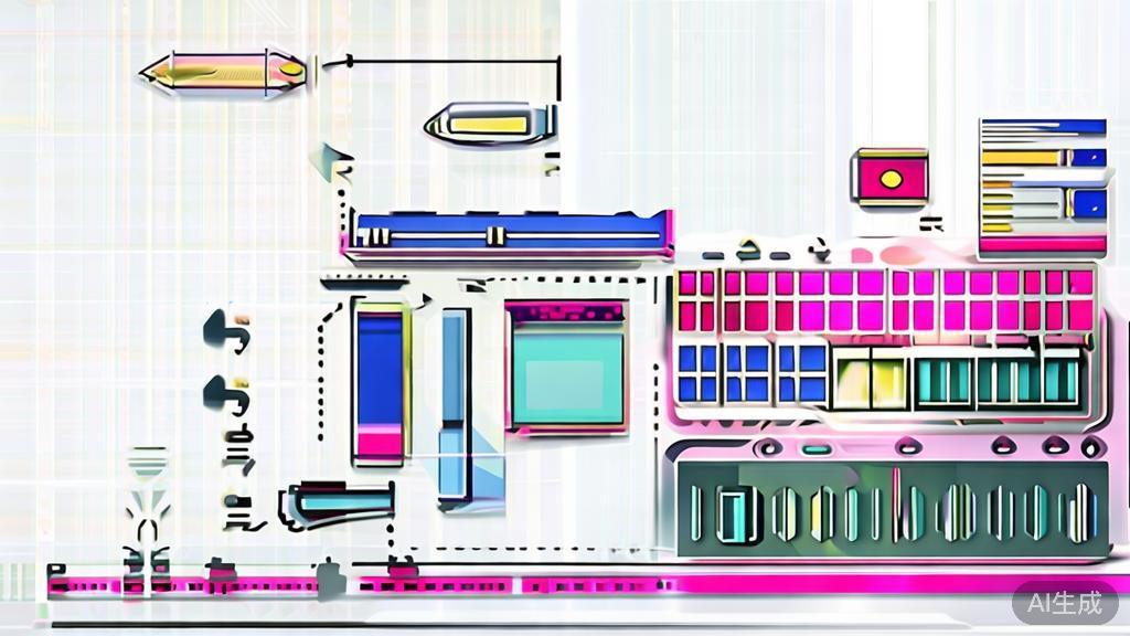"High-quality business illustration regarding video creation future trends, minimal flat design"