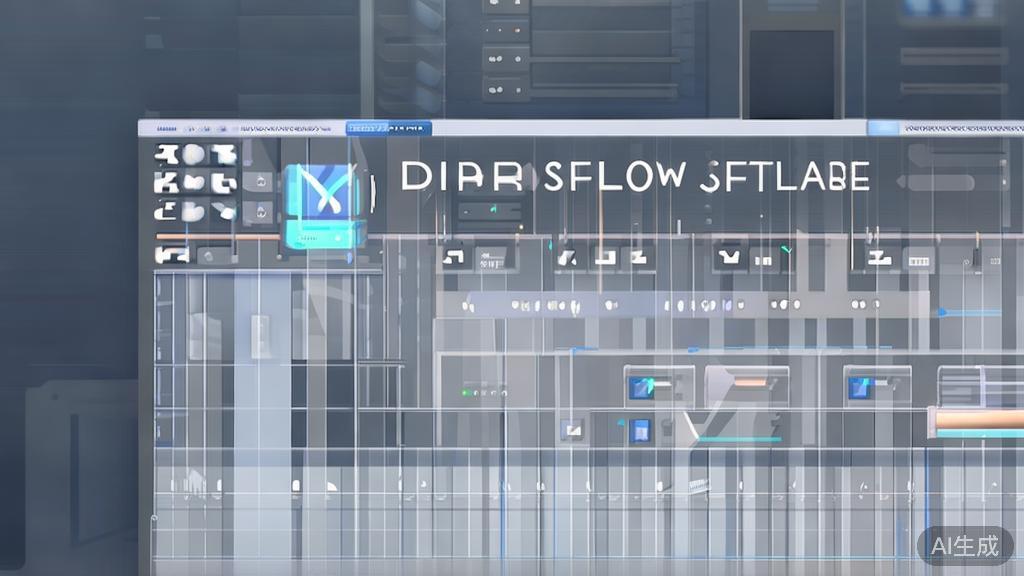 "High-quality business illustration regarding video editing software features, minimal flat design"