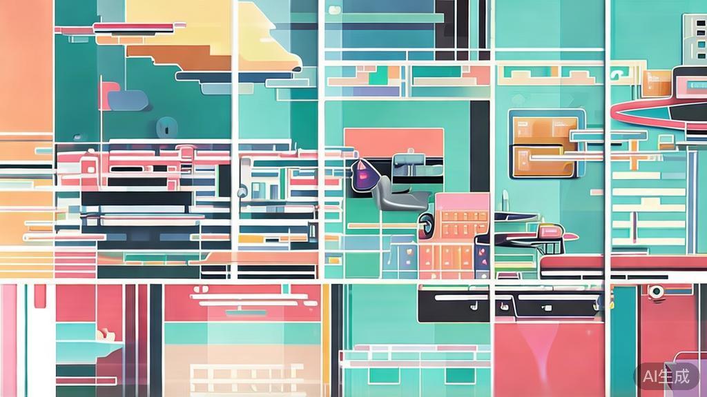 "High-quality illustration showcasing the versatility of Veo3 in video creation across different fields, minimal flat design"