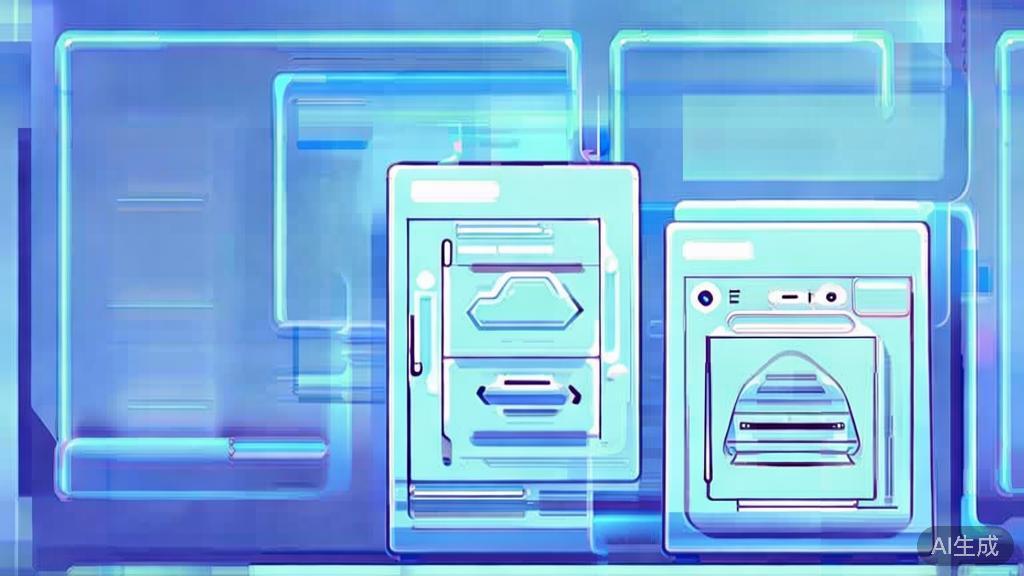Flat vector illustration of editing tools, dashboard style, soft blue gradient