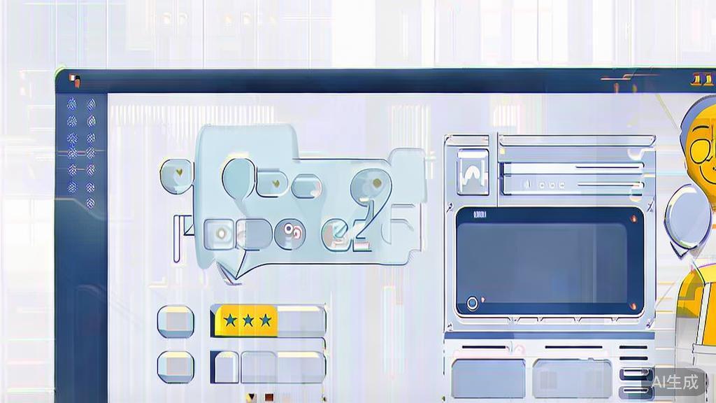 High-quality business illustration regarding user feedback on video editing tools, minimal flat design
