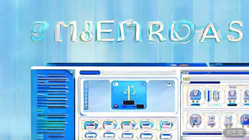 Flat vector illustration of brand promotion using video, dashboard style, soft blue gradient
