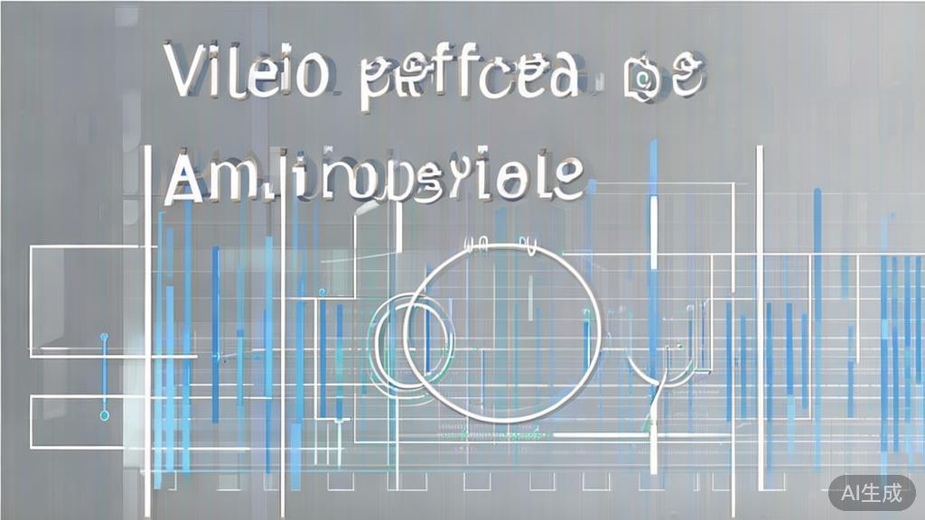 "High-quality business illustration regarding video performance analytics, minimal flat design"