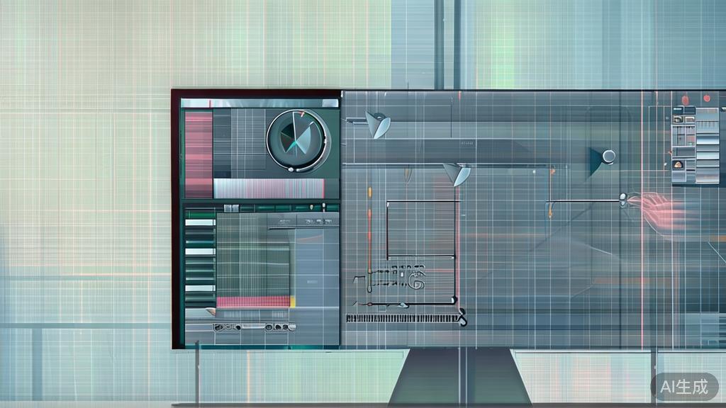 High-quality business illustration regarding post-production video editing, minimal flat design