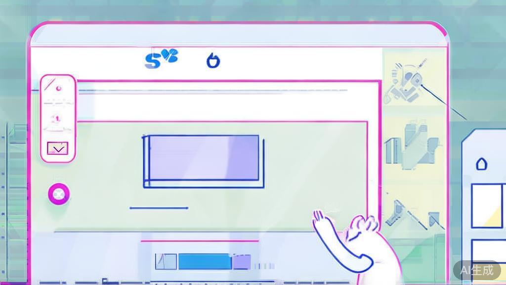 High-quality business illustration regarding user interaction in short videos, minimal flat design