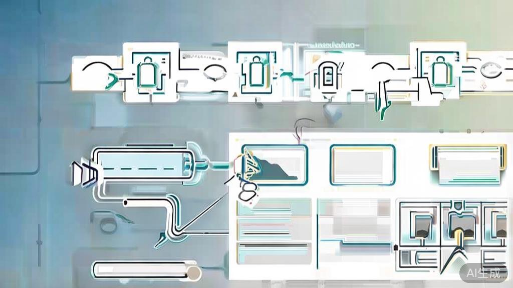 "High-quality business illustration regarding video editing automation, minimal flat design"