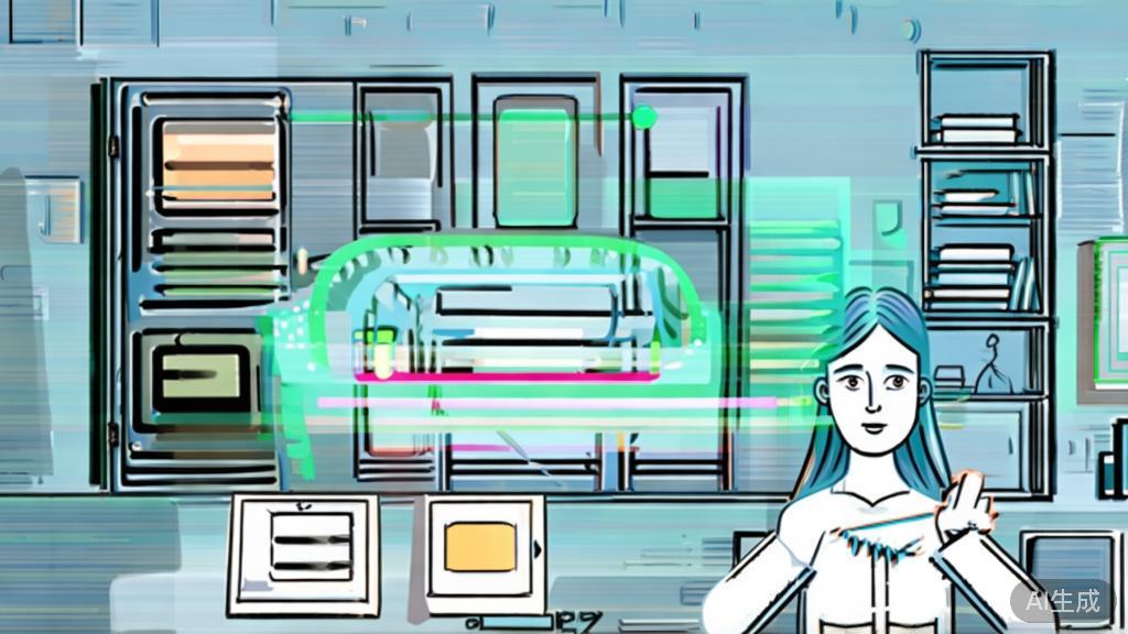 "High-quality illustration of a writer using AI tool, showing creative process and brainstorming, minimalist style"