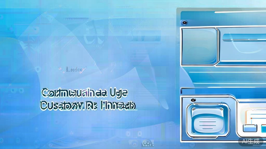Flat vector illustration of user interface customization, dashboard style, soft blue gradient