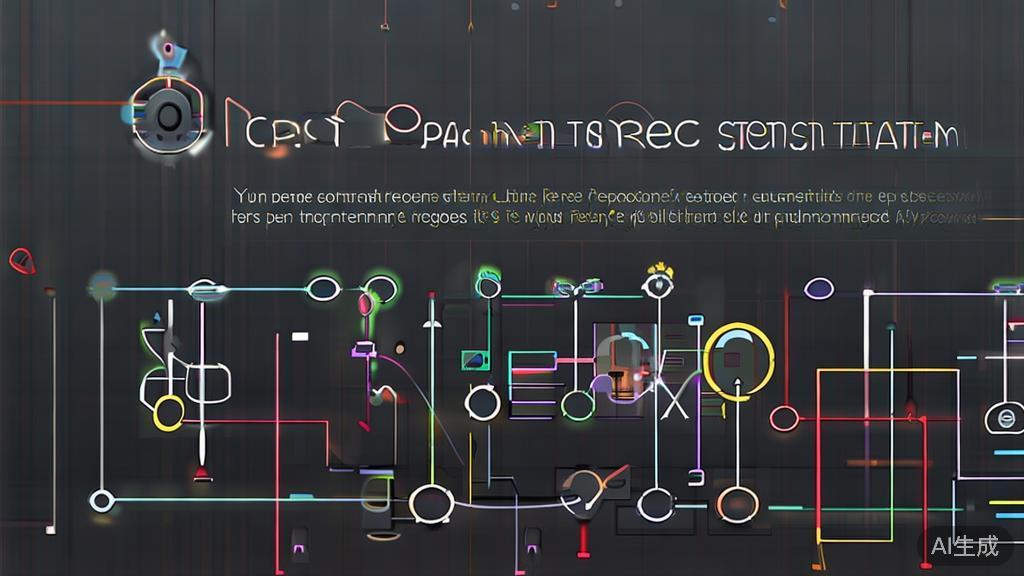 High-quality business illustration regarding personalized recommendation systems, minimal flat design