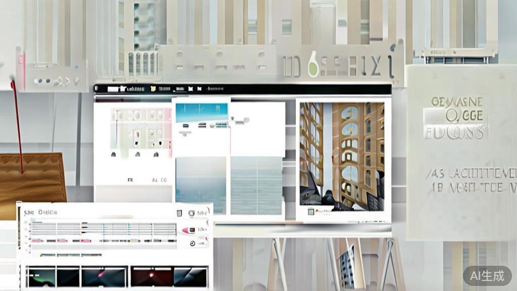 High-quality business illustration regarding image editing, minimal flat design