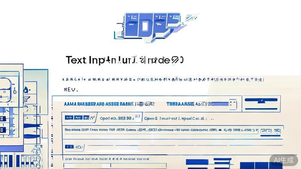 "High-quality business illustration regarding text input tips for OpenAI Image2.0, minimal flat design"