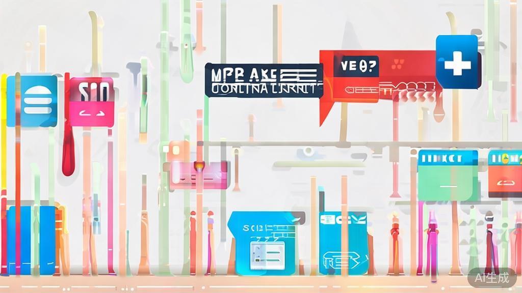 High-quality illustration of marketing strategies, minimal flat design