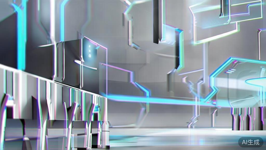 High-quality illustration of future technology trends, minimal flat design