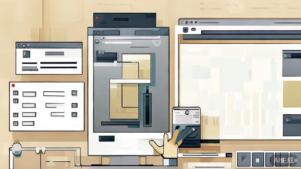 "High-quality business illustration regarding image customization, minimal flat design"